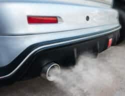 Car exhaust Carbon Monoxide