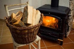 Wood burning stove