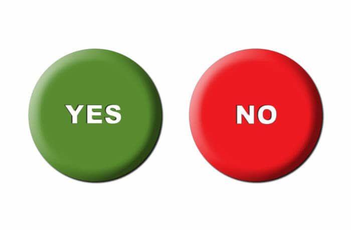 Yes or No