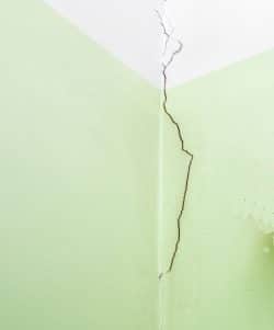 drywall crack