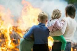 Dont put smoke alarms in these places