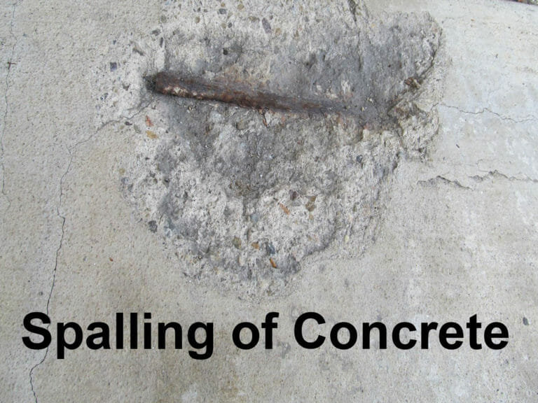 Chunks of Concrete Falling Off Exposing Rebar | Seriousness of Spalling