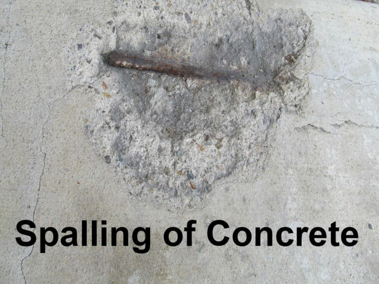 Chunks of Concrete Falling Off Exposing Rebar | Seriousness of Spalling ...