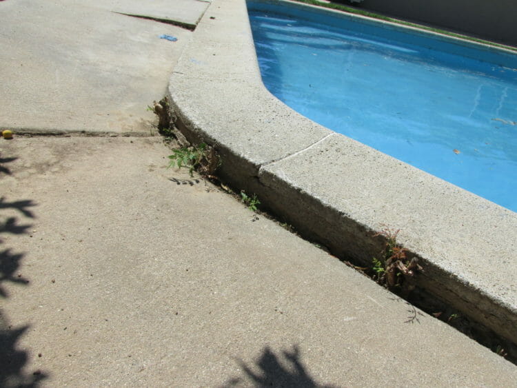 Concrete Pool Deck Cracks Causes And How To Repair Buyers Ask