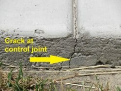 control joint