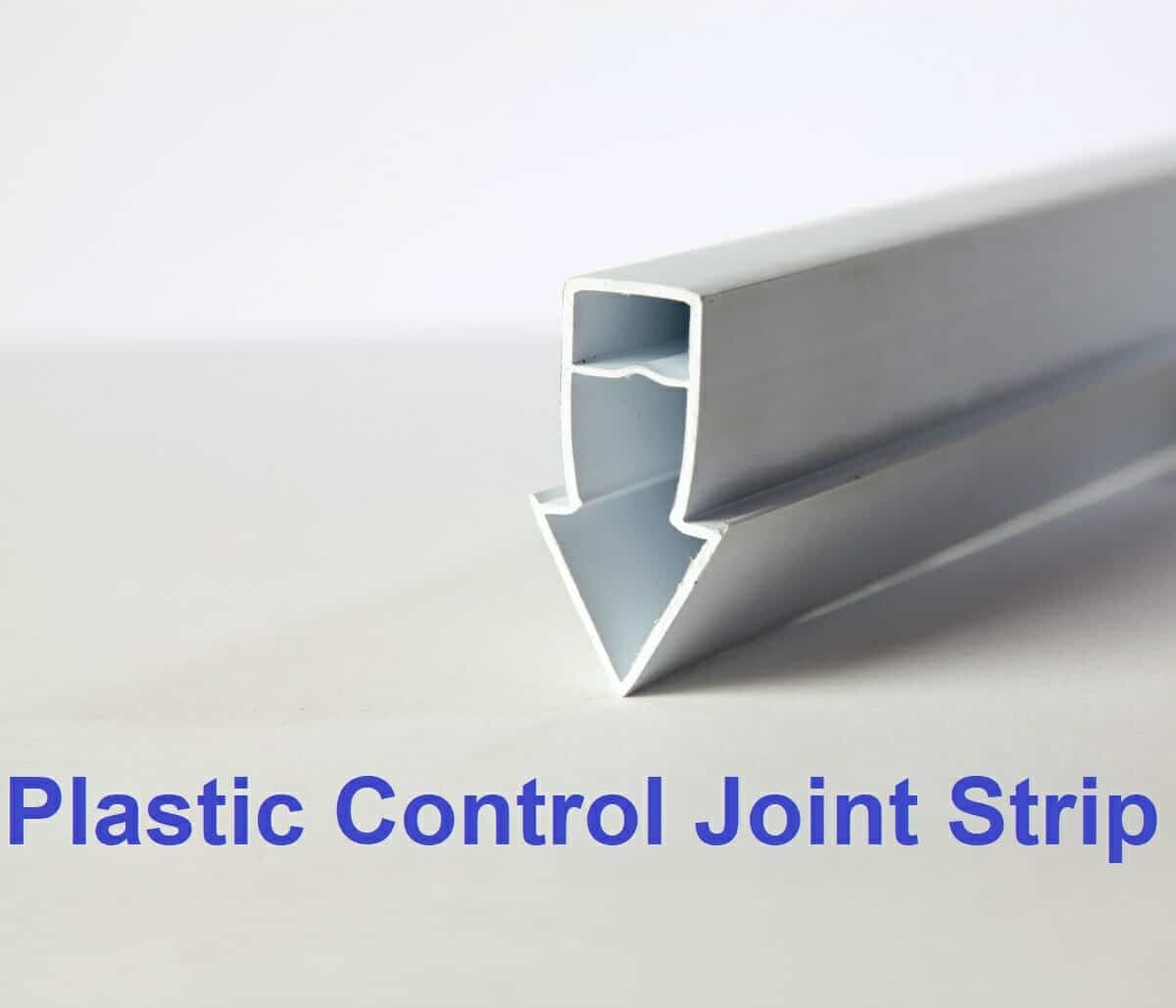 Plastic control joint