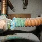 Corrosion On Water Pipes And Fittings