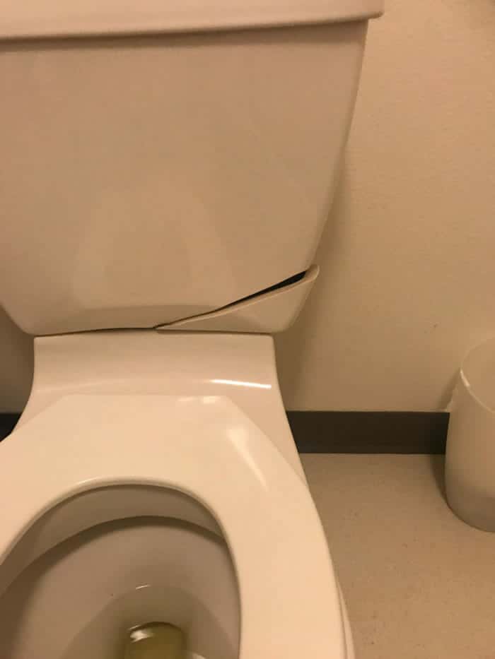 How To Repair A Cracked Toilet Tank Lid