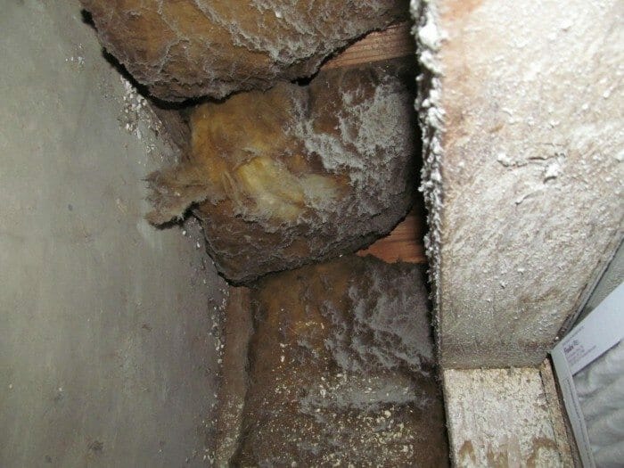 plenum insulation fiberglass exposed area issue fiber glass ducts correction