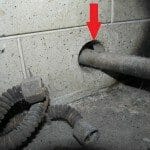 Fireplace Gas Line Not Caulked Or Sealed Around Gas Pipe