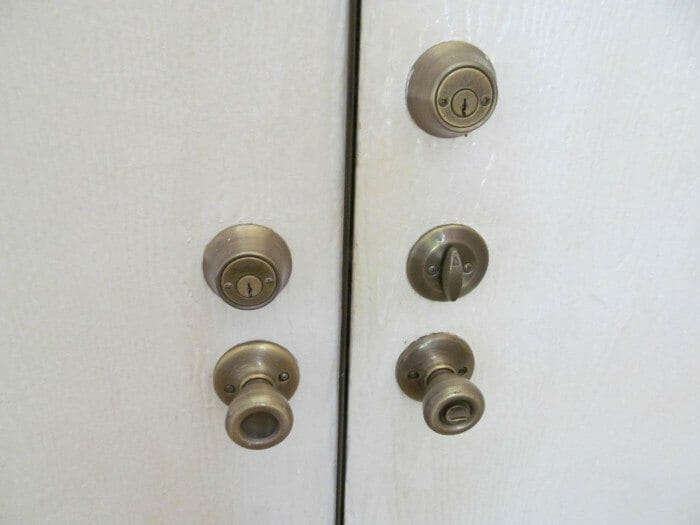 Dead Bolts Requiring A Key On The Inside To Open Or Lock A Door Are ...