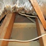 Insulation – out of place or missing in attic