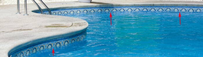 How to tell if pool level