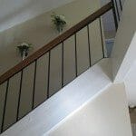 4 inches – guard or stair rail openings