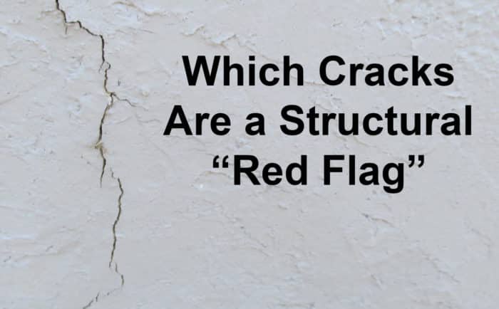 Structural stucco cracks Red Flag