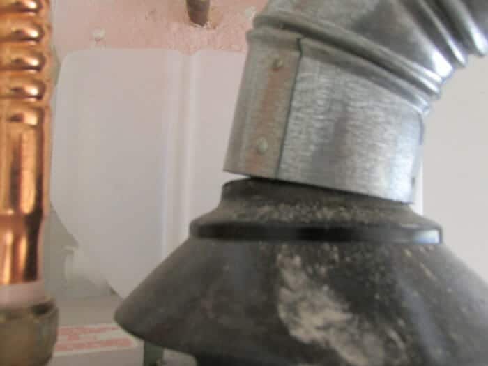 vent hood connection loose