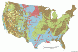 US Map of expansive soils