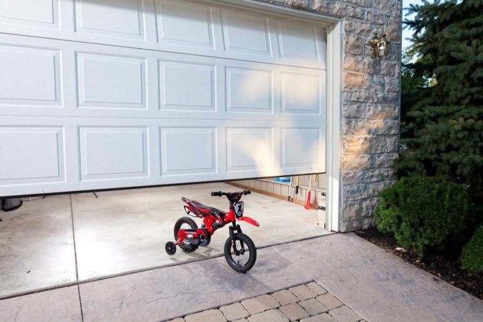 Garage door sensor safety