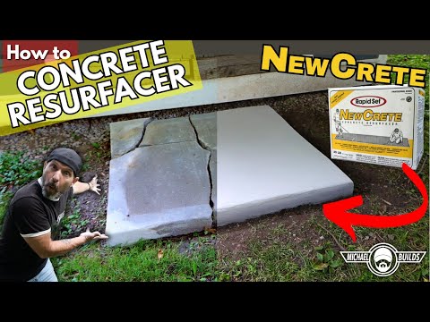 Transform Your Old Concrete into a Fresh Surface with NewCrete Resurfacer