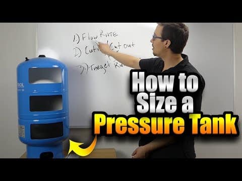 Optimizing Well Performance: Key Insights on Proper Pressure Tank Sizing